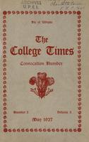 College Times, May 1927