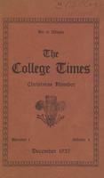 College Times, December 1927