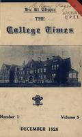 College Times, December 1928