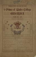 Prince of Wales College Observer, February 1899