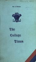 College Times, March 1937