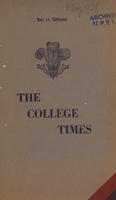 College Times, May 1938