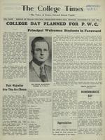 College Times, November 10 1952