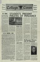 College Times, April  1958