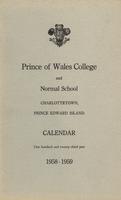 PWC Calendar 1958-1959