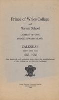 PWC Calendar 1955-1956