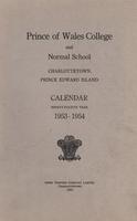 PWC Calendar 1953-1954