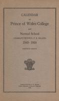 PWC Calendar 1949-1950