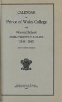 PWC Calendar 1944-1945