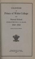 PWC Calendar 1943-1944