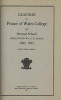 PWC Calendar 1942-1943