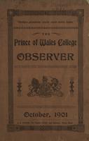 Prince of Wales College Observer, October 1901 