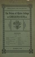 Prince of Wales College Observer, March 1901 